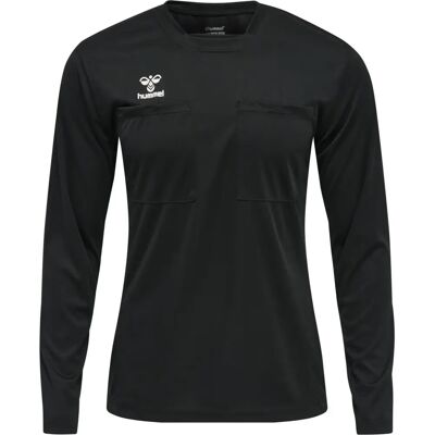 Langarm-T-Shirt Hummel hmlreferee chevron Noir S male Langarm-T-Shirt Hummel hmlreferee chevron Noir S male