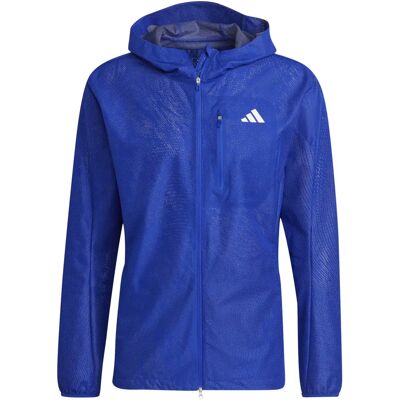 Regenjacke adidas Adizero Engineered Membrane Bleu L male Regenjacke adidas Adizero Engineered Membrane Bleu L male