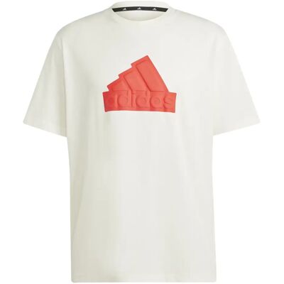 Adidas Future Icons Badge of Sport Weiß T-Shirt - Herren - Sportbekleidung Adidas Future Icons Badge of Sport Weiß T-Shirt - Herren - Sportbekleidung