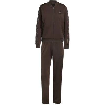 Damen Leoparddruck Trainingsanzug adidas 3-Stripes Marron 2XL female Damen Leoparddruck Trainingsanzug adidas 3-Stripes Marron 2XL female