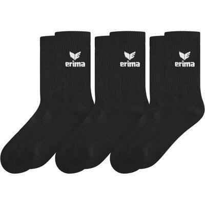 Socken Erima (x3) Noir 43/46 unisex Socken Erima (x3) Noir 43/46 unisex