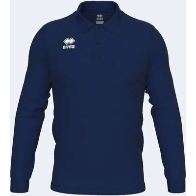 Langärmeliges Polo-Shirt Errea Evo Bleu M unisex Langärmeliges Polo-Shirt Errea Evo Bleu M unisex