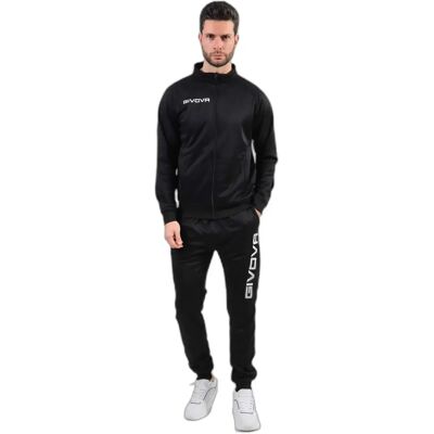 Fleece-Trainingsanzug Givova Cuba Noir M unisex Fleece-Trainingsanzug Givova Cuba Noir M unisex