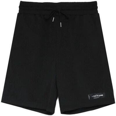 Shorts Sixth June Mesh Logo Noir S male Shorts Sixth June Mesh Logo Noir S male