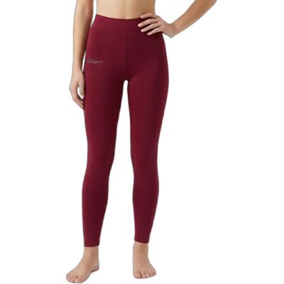 Damen Yoga-Leggings aus stretch Baumwolle Legea Vexen Rouge M female Damen Yoga-Leggings aus stretch Baumwolle Legea Vexen Rouge M female
