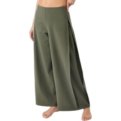 Fließende Hose Extra Groß Damen Mandala Vert M female Fließende Hose Extra Groß Damen Mandala Vert M female