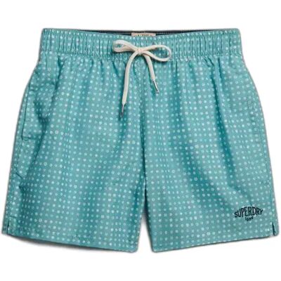 Bedruckte 15"-Badehose Superdry Vert 2XL male Bedruckte 15"-Badehose Superdry Vert 2XL male