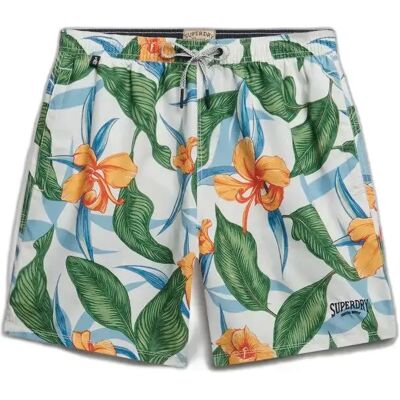 Badehose Superdry Hawaiian 16 Vert XL male Badehose Superdry Hawaiian 16 Vert XL male