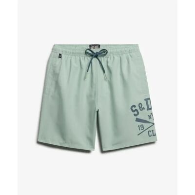 Bedruckte Badehose 16" Superdry Vert M male Bedruckte Badehose 16" Superdry Vert M male