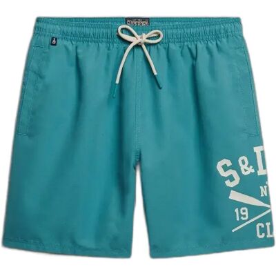 Bedruckte Badehose 16" Superdry Vert 2XL male Bedruckte Badehose 16" Superdry Vert 2XL male