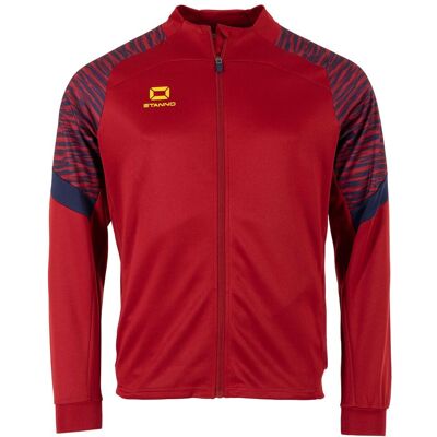 Sweatjacke mit Reißverschluss Stanno Bolt Rot M unisex Sweatjacke mit Reißverschluss Stanno Bolt Rot M unisex