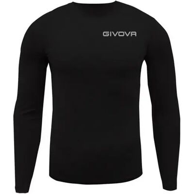 Unterhemd mit langen Ärmeln, elastisch Givova Corpus 3 Noir L unisex Unterhemd mit langen Ärmeln, elastisch Givova Corpus 3 Noir L unisex