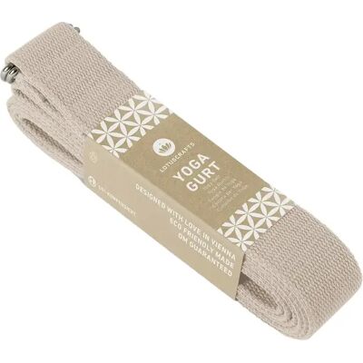 Yoga-Gurt Lotuscrafts Beige 2,5x3,8 cm unisex Yoga-Gurt Lotuscrafts Beige 2,5x3,8 cm unisex