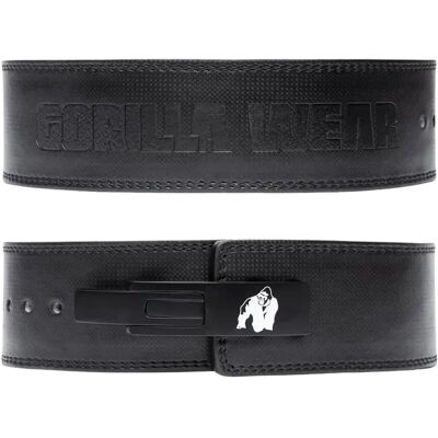 Carbon-Liftgürtel aus Leder Gorilla Wear 4" Noir M unisex Carbon-Liftgürtel aus Leder Gorilla Wear 4" Noir M unisex
