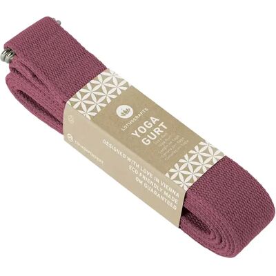 Yoga-Gurt Lotuscrafts Rouge 2,5x3,8 cm unisex Yoga-Gurt Lotuscrafts Rouge 2,5x3,8 cm unisex