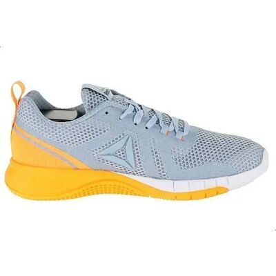 Reebok Print Run 2 BD4545 Grau/Orange/Weiß - Laufschuhe Reebok Print Run 2 BD4545 Grau/Orange/Weiß - Laufschuhe