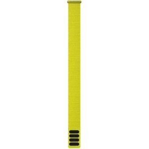 Nylon-Uhrenarmband Garmin UltraFit Jaune 26 mm unisex Nylon-Uhrenarmband Garmin UltraFit Jaune 26 mm unisex