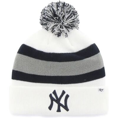 Mütze New York Yankees 47Brand MLB Breakaway Blanc TU unisex Mütze New York Yankees 47Brand MLB Breakaway Blanc TU unisex