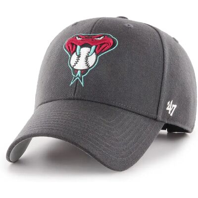 Diamondbacks Baseballcap 47Brand MLB MVP Gris TU unisex Diamondbacks Baseballcap 47Brand MLB MVP Gris TU unisex