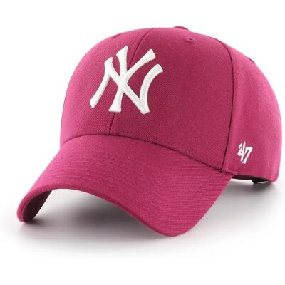 New York Yankees Baseball-Cap 47Brand MLB MVP Bleu TU unisex New York Yankees Baseball-Cap 47Brand MLB MVP Bleu TU unisex