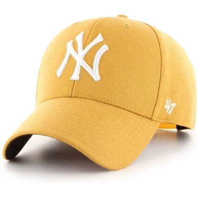 New York Yankees Baseball-Cap 47Brand MLB MVP Orange TU unisex New York Yankees Baseball-Cap 47Brand MLB MVP Orange TU unisex