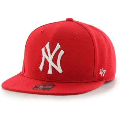 Snapback Cap New York Yankees 47Brand MLB No Shot Captain Rouge TU unisex Snapback Cap New York Yankees 47Brand MLB No Shot Captain Rouge TU unisex