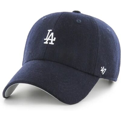 47Brand Dodgers Baseballkappe MLB Premium Base Runner Clean Up Bleu TU unisex 47Brand Dodgers Baseballkappe MLB Premium Base Runner Clean Up Bleu TU unisex