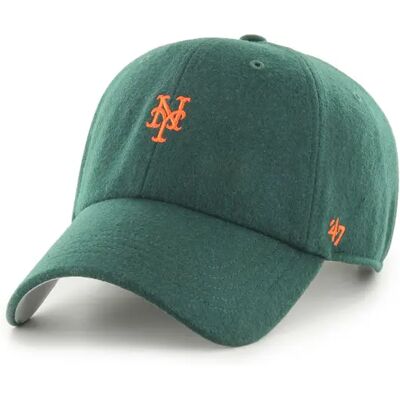 47Brand New York Mets Baseball Cap MLB Premium Basruner Clean Up Vert TU unisex 47Brand New York Mets Baseball Cap MLB Premium Basruner Clean Up Vert TU unisex