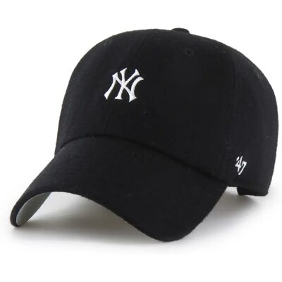 47Brand New York Yankees Baseball-Cap MLB Premium Basruner Cleanup Noir TU unisex 47Brand New York Yankees Baseball-Cap MLB Premium Basruner Cleanup Noir TU unisex