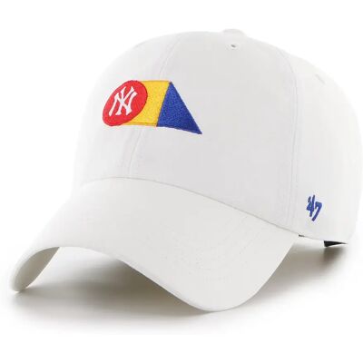 47Brand MLB New York Yankees Clean Up Baseball Cap Primary Purpose Blanc TU unisex 47Brand MLB New York Yankees Clean Up Baseball Cap Primary Purpose Blanc TU unisex