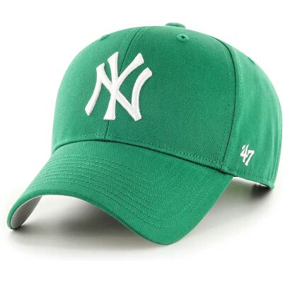 Baseball Kappe New York Yankees 47Brand MLB Raised Basic MVP Vert TU unisex Baseball Kappe New York Yankees 47Brand MLB Raised Basic MVP Vert TU unisex
