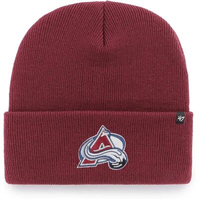 Mütze Colorado Avalanche 47Brand NHL Haymaker Rouge TU unisex Mütze Colorado Avalanche 47Brand NHL Haymaker Rouge TU unisex