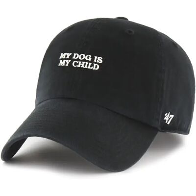 Baseball Kappe 47Brand Slogan Base Runner Clean Up Noir TU unisex Baseball Kappe 47Brand Slogan Base Runner Clean Up Noir TU unisex