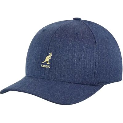 Kappe Kangol Wool Flexfit Baseball Bleu L/XL unisex Kappe Kangol Wool Flexfit Baseball Bleu L/XL unisex