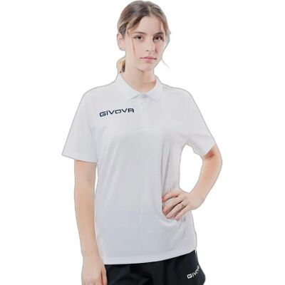 Polo mit Taschen aus Netzstoff Givova Blanc M unisex Polo mit Taschen aus Netzstoff Givova Blanc M unisex