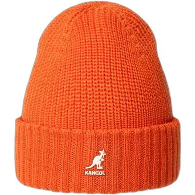 Mütze Kangol Merino Wool Rib Orange TU unisex Mütze Kangol Merino Wool Rib Orange TU unisex