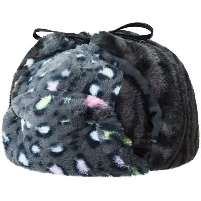 Mütze Kangol Wild Fur Trapper Gris S unisex Mütze Kangol Wild Fur Trapper Gris S unisex