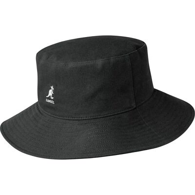 Ausgebleichtes Fischerhut Kangol Noir L male Ausgebleichtes Fischerhut Kangol Noir L male