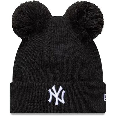 new era Doppelter Pom-Pom Mütze Damen New York Yankees Noir TU female new era Doppelter Pom-Pom Mütze Damen New York Yankees Noir TU female