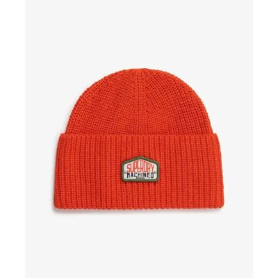 Gestrickte Mütze Superdry Trucker Orange TU male Gestrickte Mütze Superdry Trucker Orange TU male