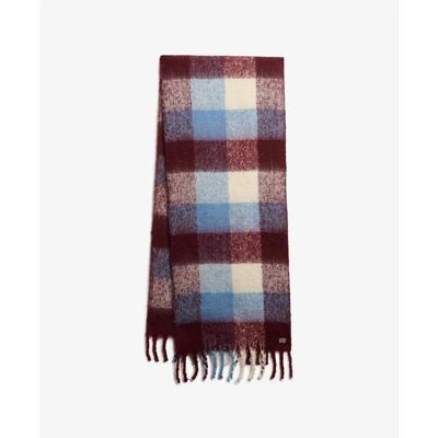 Karierte Damen-Schal Superdry Rouge TU female Karierte Damen-Schal Superdry Rouge TU female