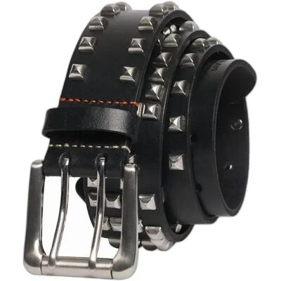 Nieten Gürtel für Frauen Superdry Noir L female Nieten Gürtel für Frauen Superdry Noir L female