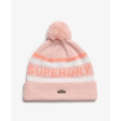 Mütze Damen Superdry Logo Rose TU female Mütze Damen Superdry Logo Rose TU female