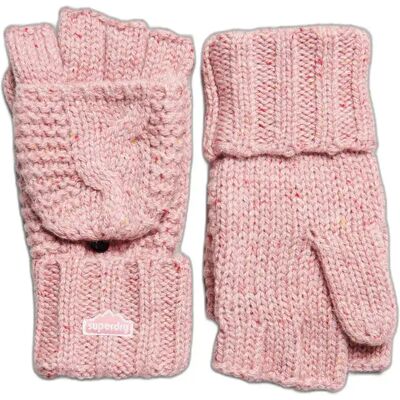 Twisted Mesh Handschuhe Damen Superdry Rose TU female Twisted Mesh Handschuhe Damen Superdry Rose TU female