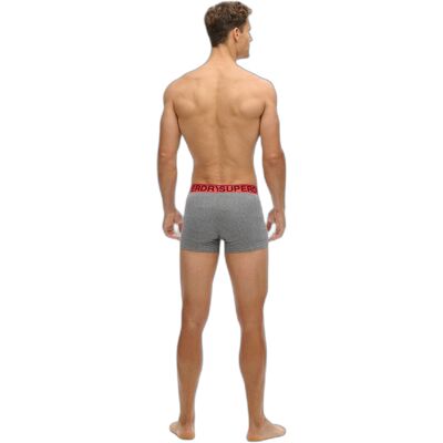 Unterhose aus Bio-Baumwolle Superdry (x2) Noir M male Unterhose aus Bio-Baumwolle Superdry (x2) Noir M male