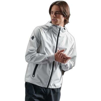 Wasserdichte Jacke Superdry Echo Beach Weiß 2XL male Wasserdichte Jacke Superdry Echo Beach Weiß 2XL male