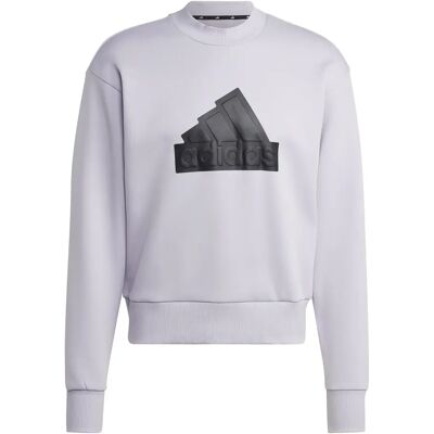 Sweatshirt Rundhalsausschnitt adidas Future Icons Badge of Sport Violet 2XL male Sweatshirt Rundhalsausschnitt adidas Future Icons Badge of Sport Violet 2XL male
