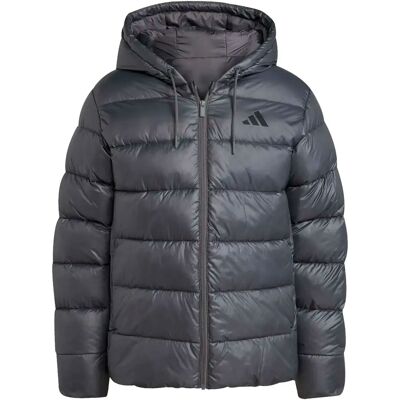 Synthetische Daunenjacke mit Kapuze adidas Essentials Climawarm Gris S male Synthetische Daunenjacke mit Kapuze adidas Essentials Climawarm Gris S male