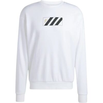 Sweatshirt mit Rundhalsausschnitt adidas Copa Graphic Blanc L male Sweatshirt mit Rundhalsausschnitt adidas Copa Graphic Blanc L male
