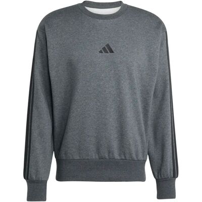 3-Streifen-Sweatshirt adidas Essentials Gris S male 3-Streifen-Sweatshirt adidas Essentials Gris S male